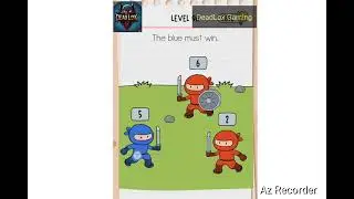 Brain Test All Star IQ Boost Level 96 The Blue Must Win. Walkthrough