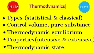 Thermodynamic | types & properties by ipe tech