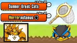 Summer Break Cats | Новый летний ивент! | The Battle Cats