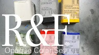 R&F's Opaque Color Set: Color Mixing With A Limited Palette