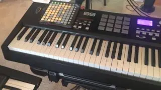 Studio tour, Ableton live performance rig, Roland keyboards, guitars - Donn DeVore