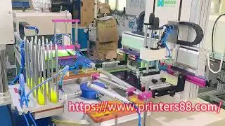 Plastic Ruler Automatic Screen Printing Machine