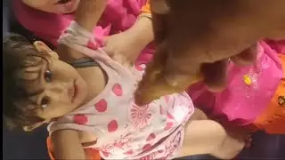 cute কিউট বাচ্চা মেয়ে Jonnot 🥰🥀 ট্রেন ভ্লগ বদরপুর থেকে মুম্বাই🏙️ #blog #jonnot