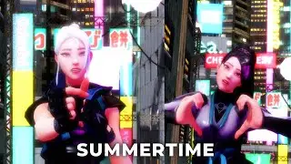 Summertime (in the Rain) [Valorant/MMD]