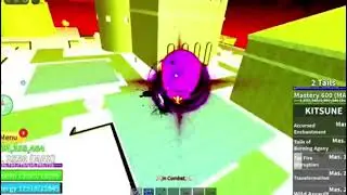 Последние вздохи моего аккаунта баунти хант на китсуне в Blox Fruit!