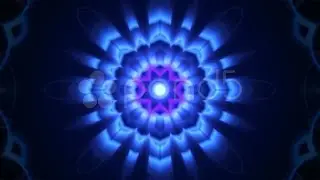 Tribal Kaleidoscope Retro Vintage Loop.. Stock Footage