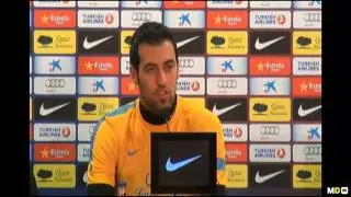 Rueda de Prensa Completa de Sergio Busquets (13-3-13)