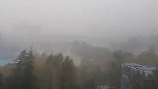 Сочи 25.09.2021. Ураган и ливень