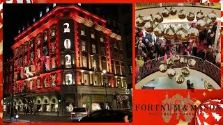 Fortnum & Mason London: Christmas Decorations And Christmas Shopping Vlog 2023