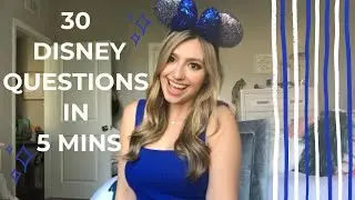 can I answer 30 disney questions in 5 mins???