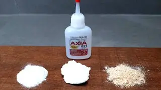 Joint Strength Test/Strong Glue+Baking Soda, Styrofoam, Sawdust/What is the Strongest Combination?