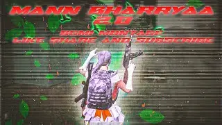 Mann Bharryaa 2.0 x Bgmi montage | Spray toh hai | quick 1v4