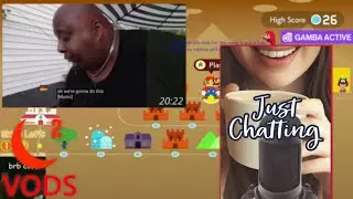 MOONMOON - Just Chatting [63] & Super Mario Maker 2 [16] (3/21/2023)