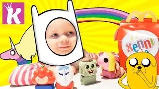 Время Приключений Хэппи Мил МакДональдс Игрушки из Мультика Adventure Time