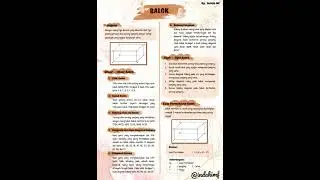 Tahukah Kamu?? Balok merupakan bangun ruang sisi datar #shorts #kurikulummerdeka #merdekamengajar