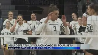 Michigan State defeats Loyola Chicago to cap off a three-win weekend at Kathy DeBoer Invitational