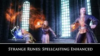 Skyrim SE Mods: Strange Runes: Spellcasting Enhanced and Mist Flight
