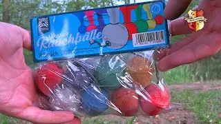 Rauchbälle -Argento Feuerwerk - 8st rookballen Vuurwerk