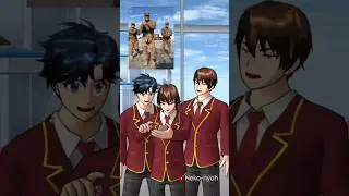 Boys TikTok dance with Taiga and friends 😆 #sakuraschoolsimulator #shorts #viral #trending
