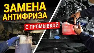 Как поменять антифриз, с промывкой  1,6 duratec