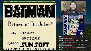 Batman - Return of The Joker (Game Boy) | Night 2 | Twitch Stream