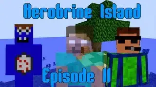 Herobrine Island Episode 11 -- We Discover Land!