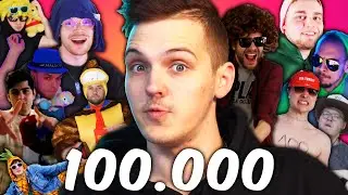 13 Youtuber machen richtig Party! - Huebi's 100.000 Abo Special