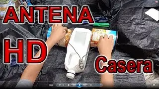 Antena para ver canales HD hecha en casa. Fácilmente.