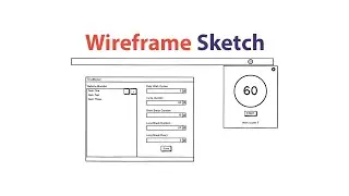 Wireframing an application before jumping to coding process