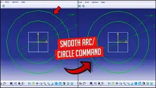 How to smooth arc circle command in catia v5 | circle display setting | catia make circle smooth