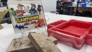 Saturday Morning Cartoons Live Resin Casting - 12 Color Pen Blanks