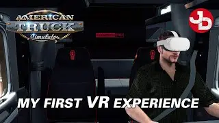 American Truck Simulator VR TEST #1 on Meta Quest 2