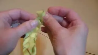 Braiding a Palm Branch Frond - Palm Passion Sunday - Catholic Inspired