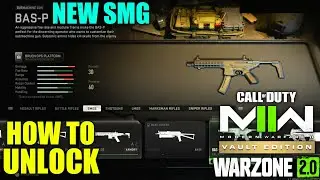 How to Unlock BAS-P MW2 BASP Unlock | How to Get BAS P MW2 | BAS-P Warzone 2 | DMZ BAS P Unlock SMG