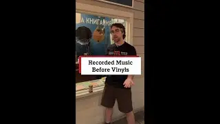 What played recorded music before vinyls?