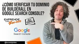 Cómo verificar nuestro dominio de BuilderAll en Google Search Console
