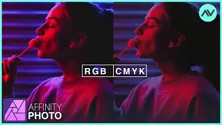 How To Switch Between RGB to CMYK  In Affinity Photo 2 | Convert RGB to CMYK  in Affinity Photo 2