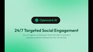 24/7 Targeted Social Engagement via Replies