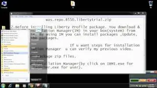 Installing WebSphere Application Server Liberty profile V 8.5.5 on windows  (WebSphere Jungle)