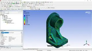 Mesh Kalitesi Sorgulama İşlemleri 1 - Ansys Analiz Eğitim Videoları