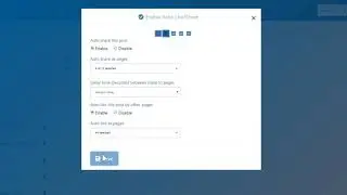 Page response for Full Page - Auto Page Manager Tool