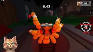 побег от ОГРОМНОГО ПАУКА В РОБЛОКС roblox