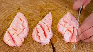 Wonderful recipe for chicken breasts in the oven, quick and tasty recipe for the whole family👍 #15