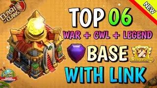 Best TOP 6 Th16 WAR Base With LINKS Th16 Anti 2 Stars TH16 WAR BASE | New Best Th16 War Base 2024😈