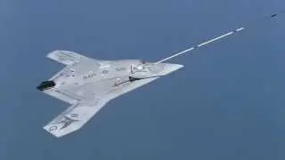 X-47B First Autonomous Aerial Refueling