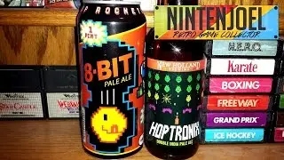 Dual Video Game Related Beer Review! 8-Bit Ale and Hoptronix! Nintenjoel