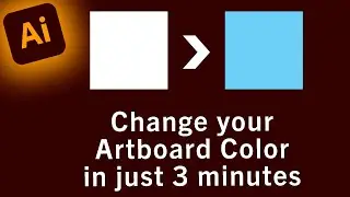 How to: Change the color of your artboard - Adobe Illustrator 2022