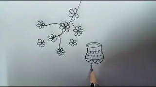 ugadi festival step by step drawing