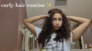 my curly hair routine (wash day)