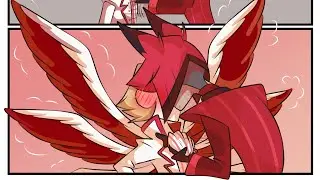 Alastor and Lucifer KISS?!! (Hazbin Hotel Comic Dub)